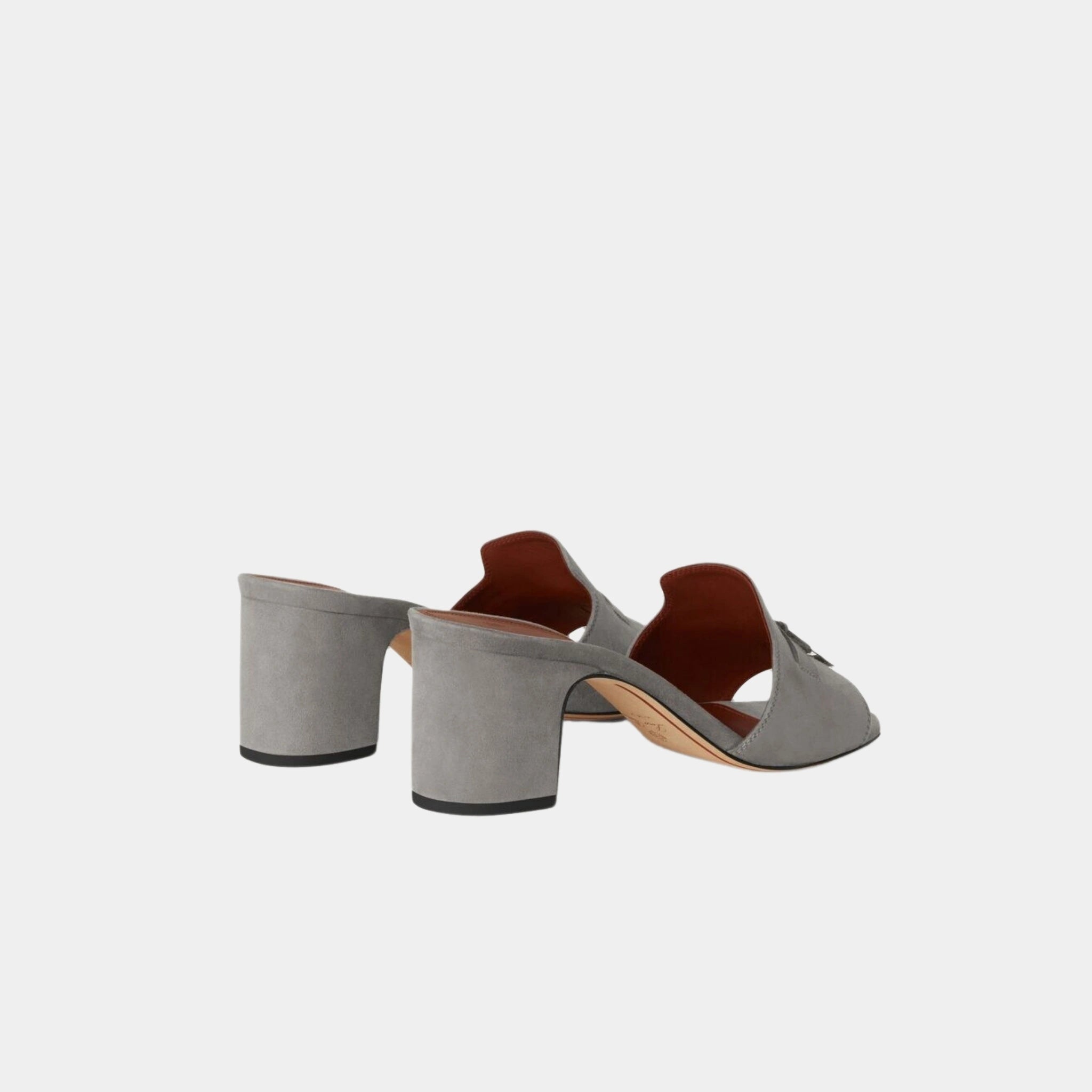 Summer Charms Heel Sandal Suede Goatskin