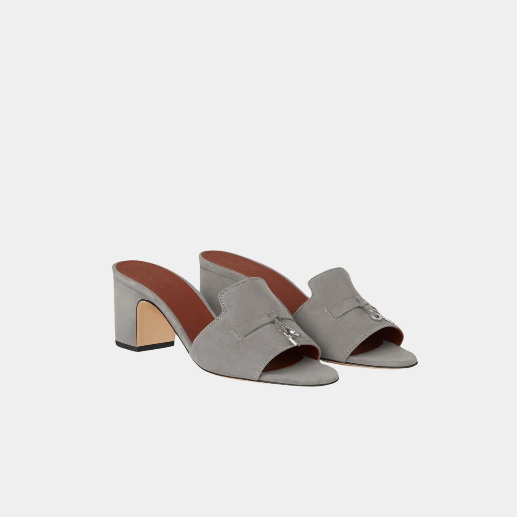Summer Charms Heel Sandal Suede Goatskin