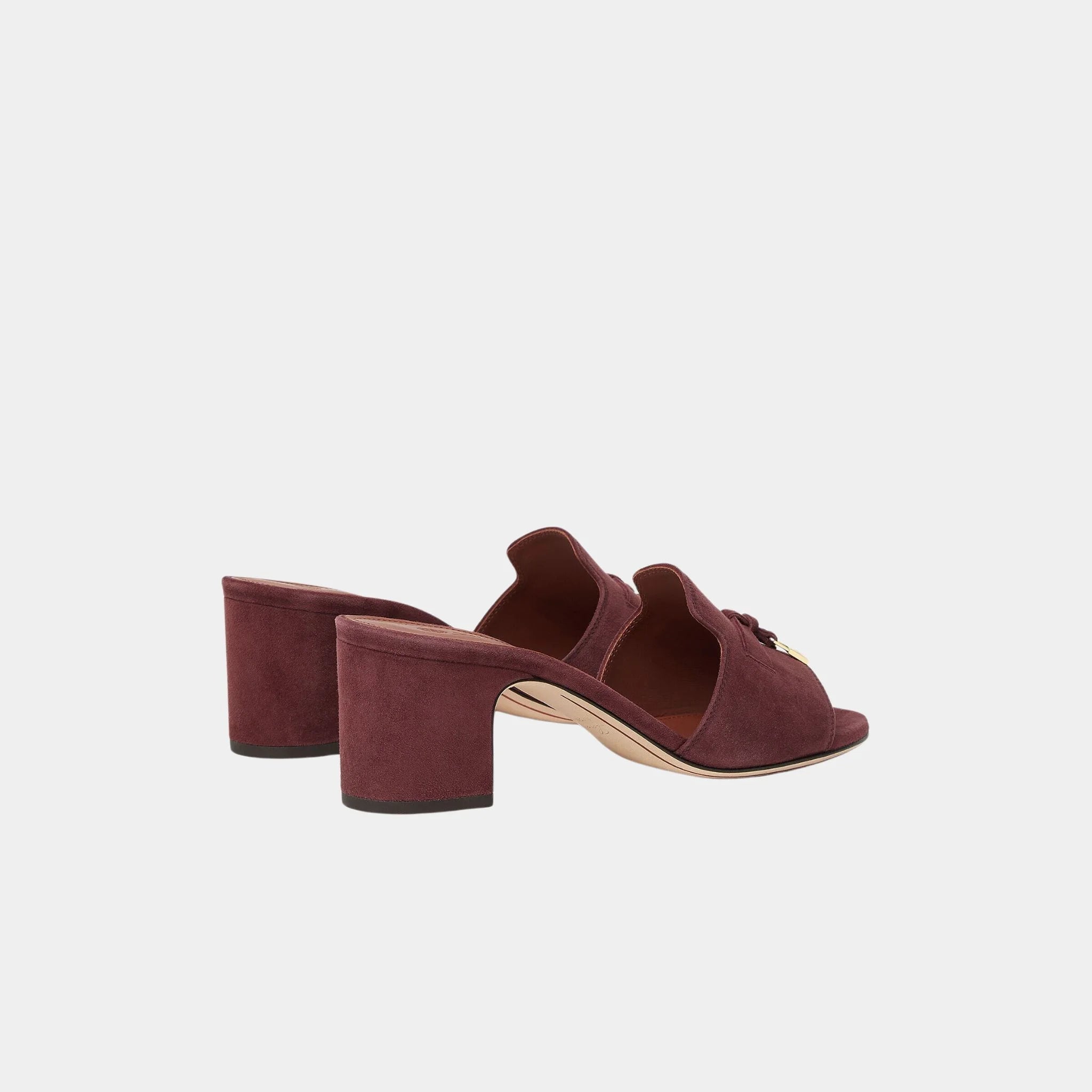 Summer Charms Heel Sandal Suede Goatskin