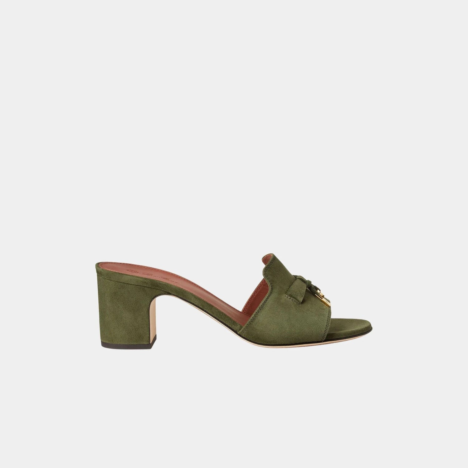 Summer Charms Heel Sandal Suede Goatskin