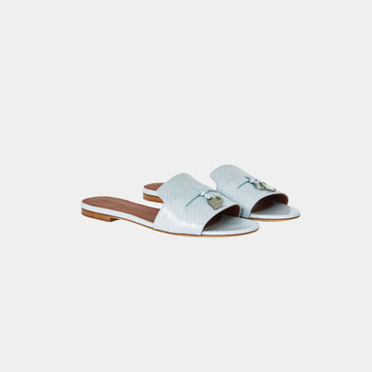 Summer Charms Sandal Python Leather