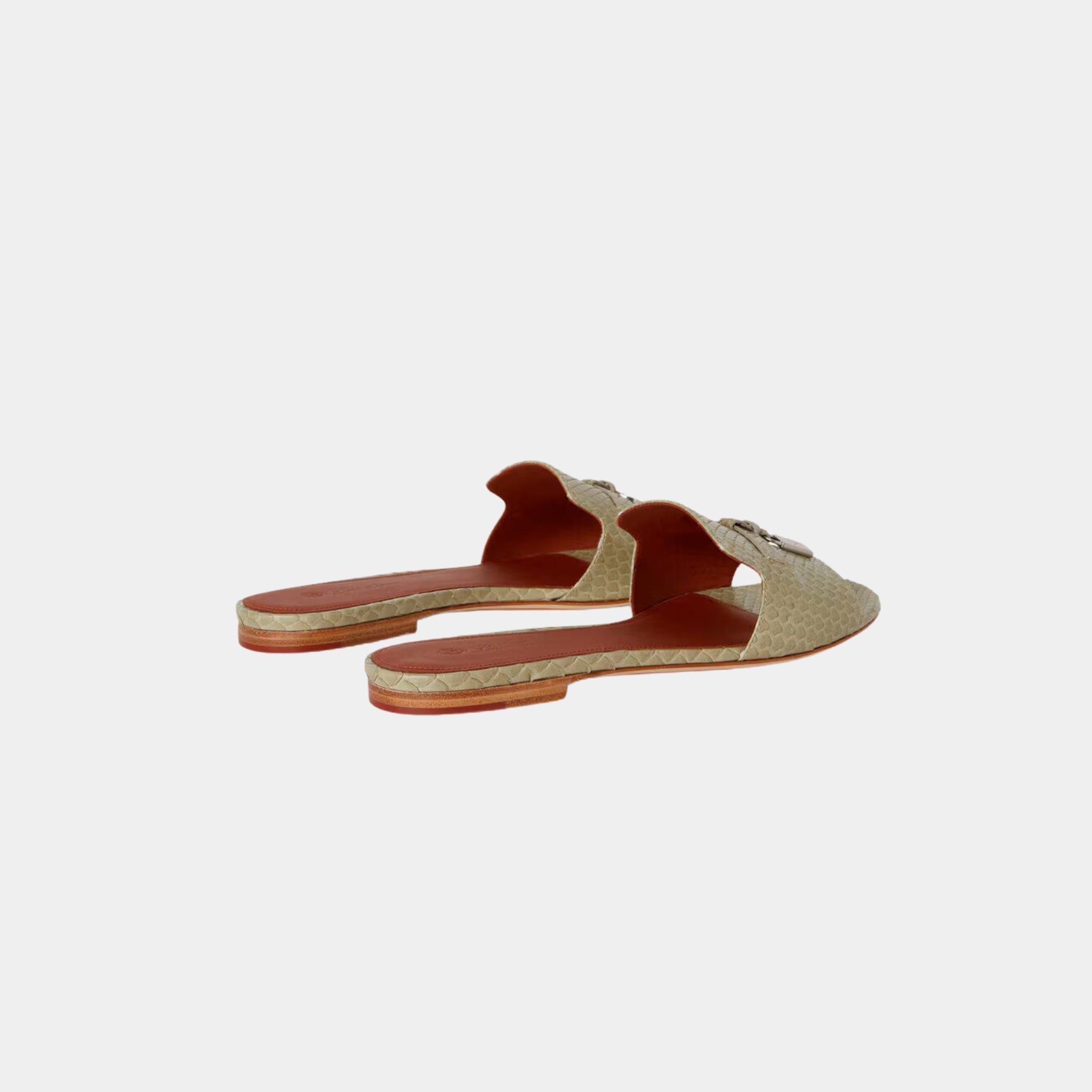 Summer Charms Sandal Python Leather