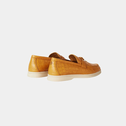 Summer Charms Walk Loafer in Caiman Leather