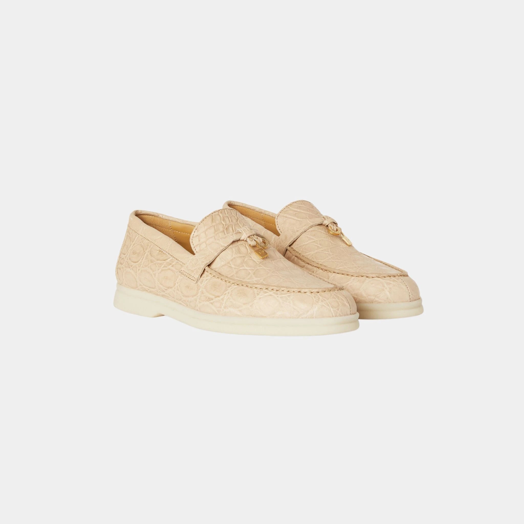 Summer Charms Walk Loafer in Caiman Leather