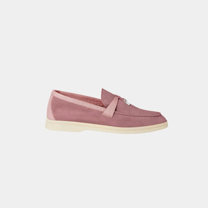 Summer Charms Walk Loafer Suede with Alligator Skin