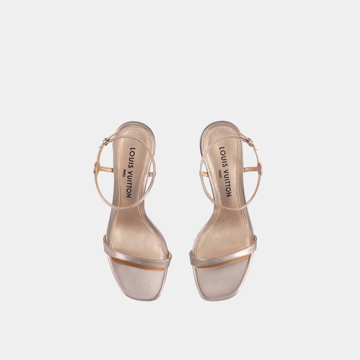 6AM Sandal Metallic Calf Leather