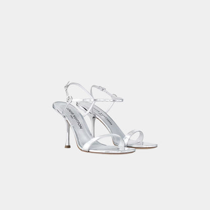 6AM Sandal Metallic Calf Leather