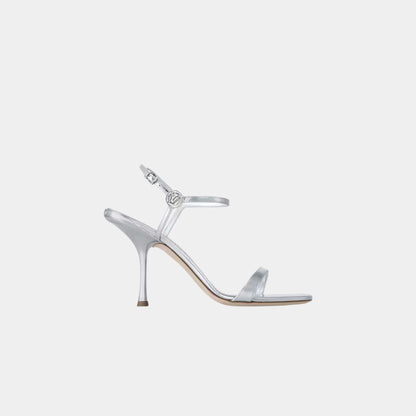 6AM Sandal Metallic Calf Leather