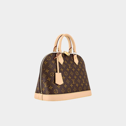 Alma MM Monogram Canvas Handbag