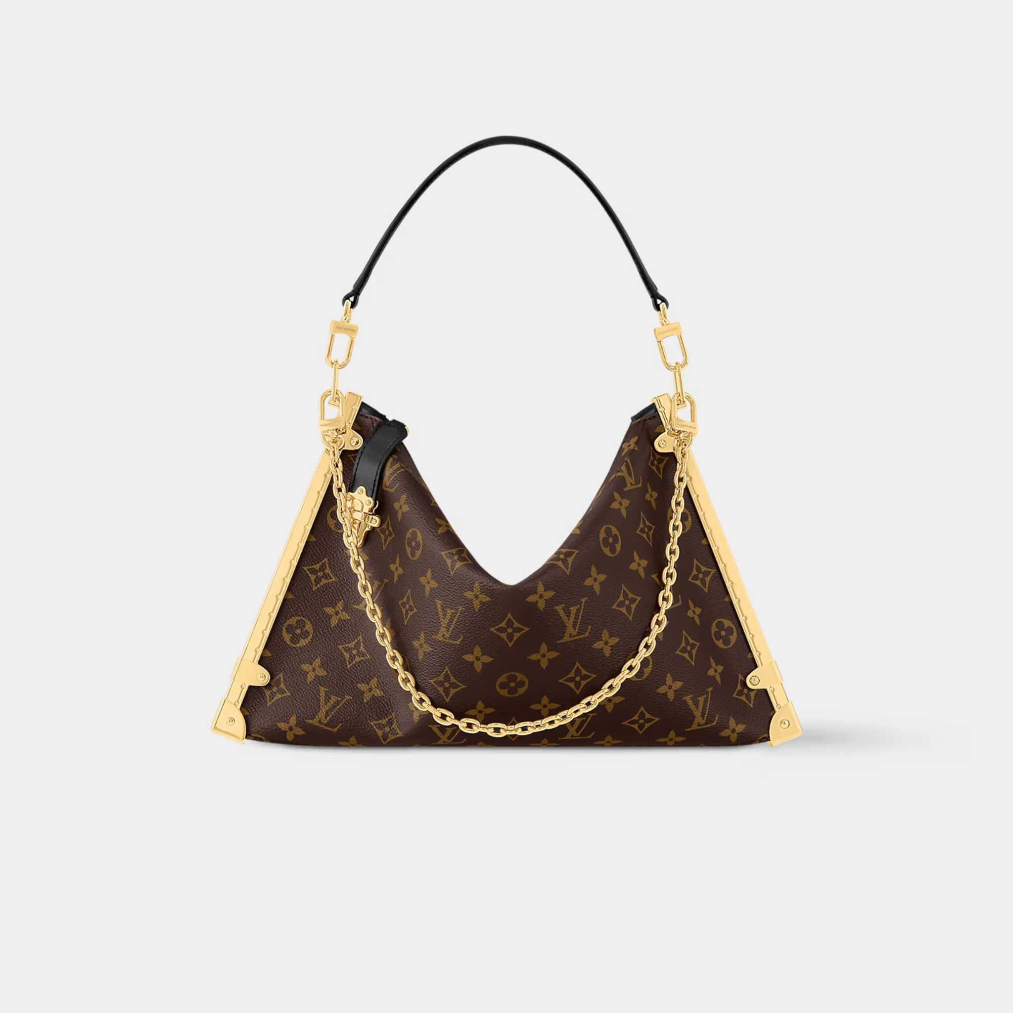 Lucky Trunk Monogram Canvas Handbag Runway
