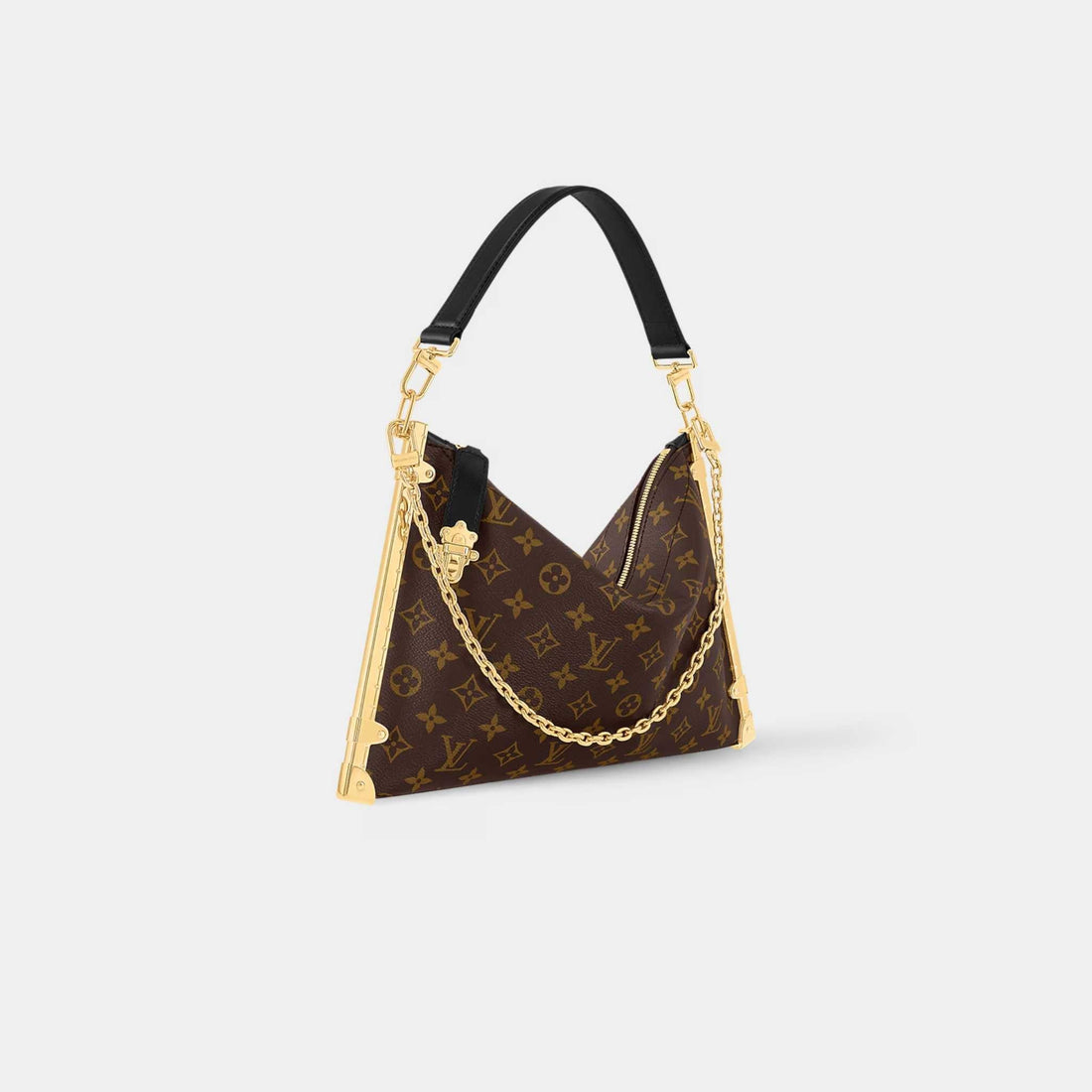Lucky Trunk Monogram Canvas Handbag Runway
