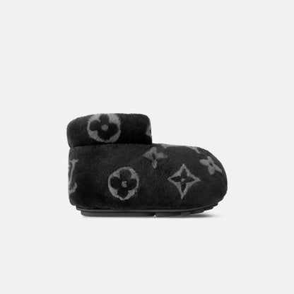 LV Footprint Low Boot Shearling