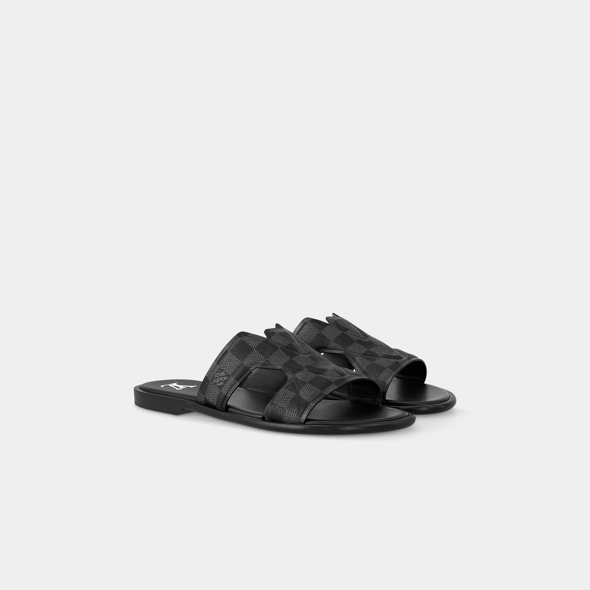 LV Oasis Mule Damier Grained Calf Leather