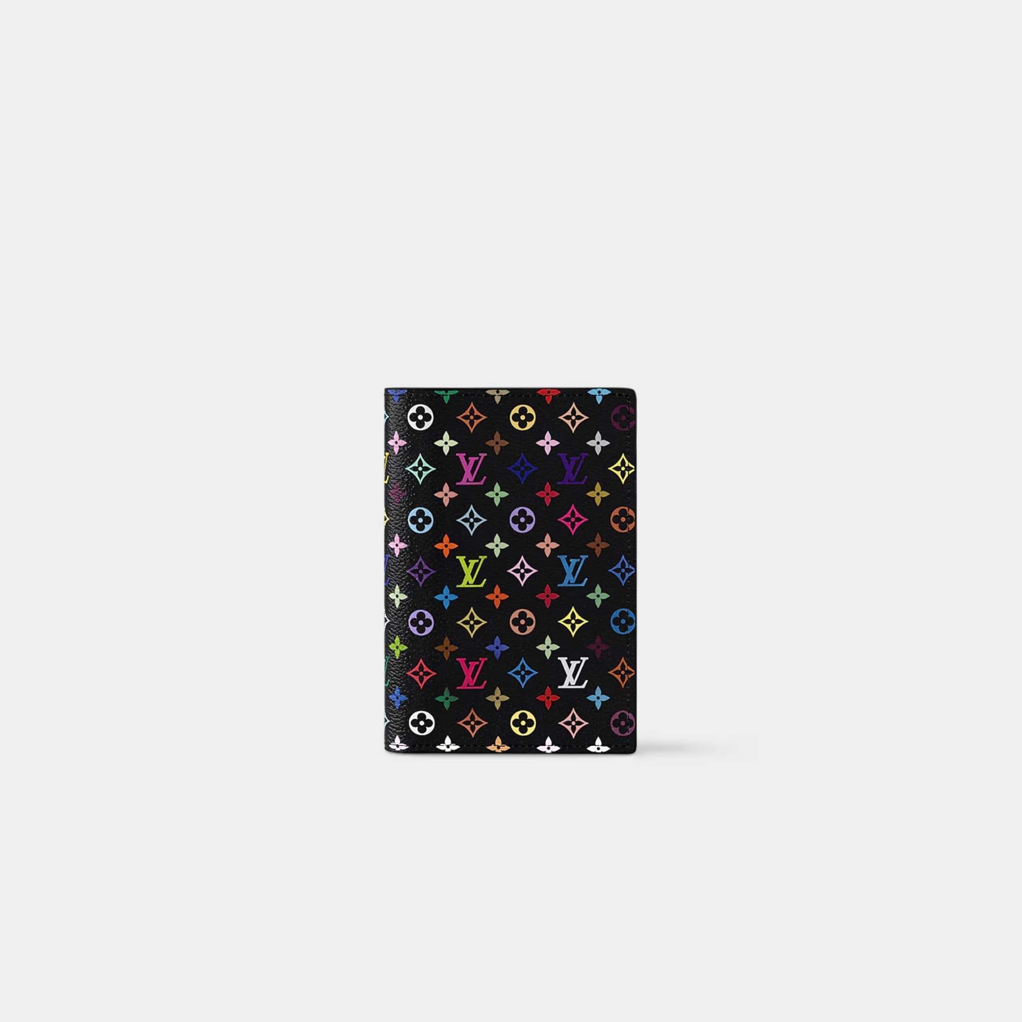 LV x TM Passport Cover Rainbow Palette