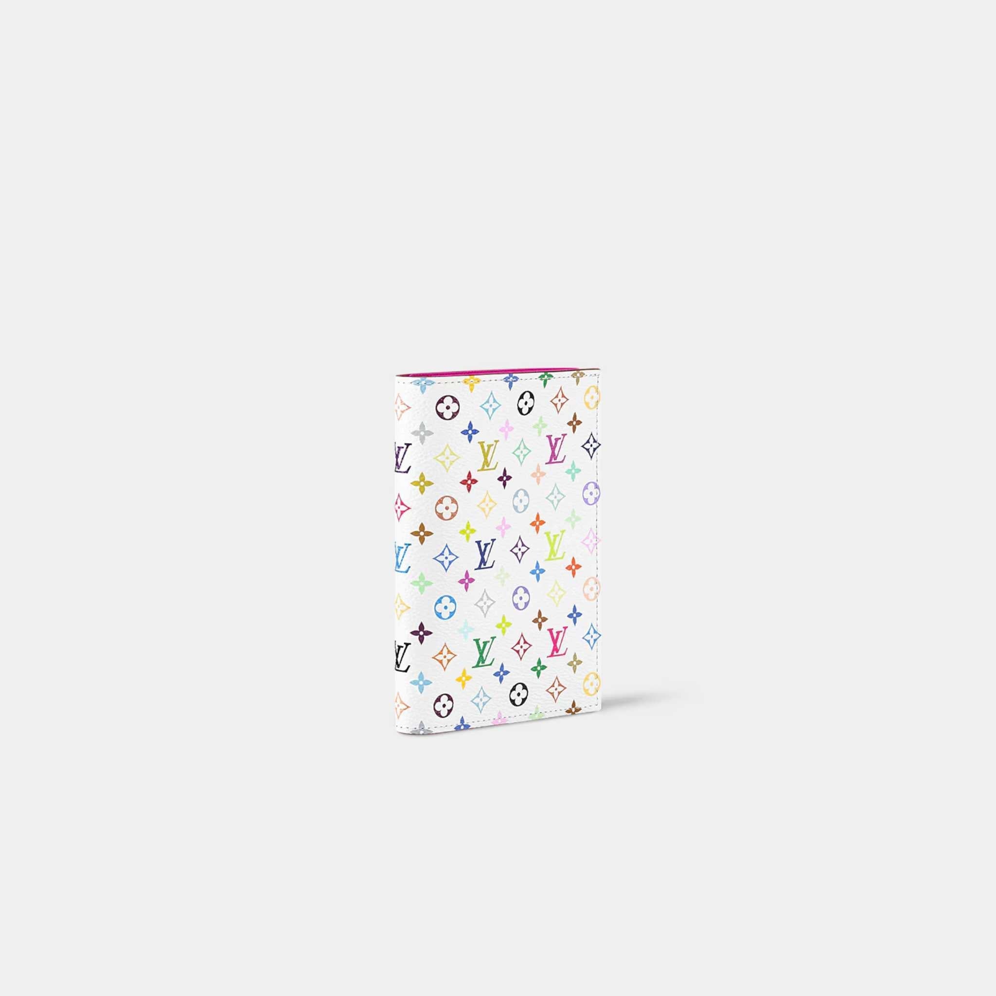 LV x TM Passport Cover Rainbow Palette