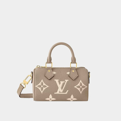 Nano Speedy Two-Tone Monogram Empreinte