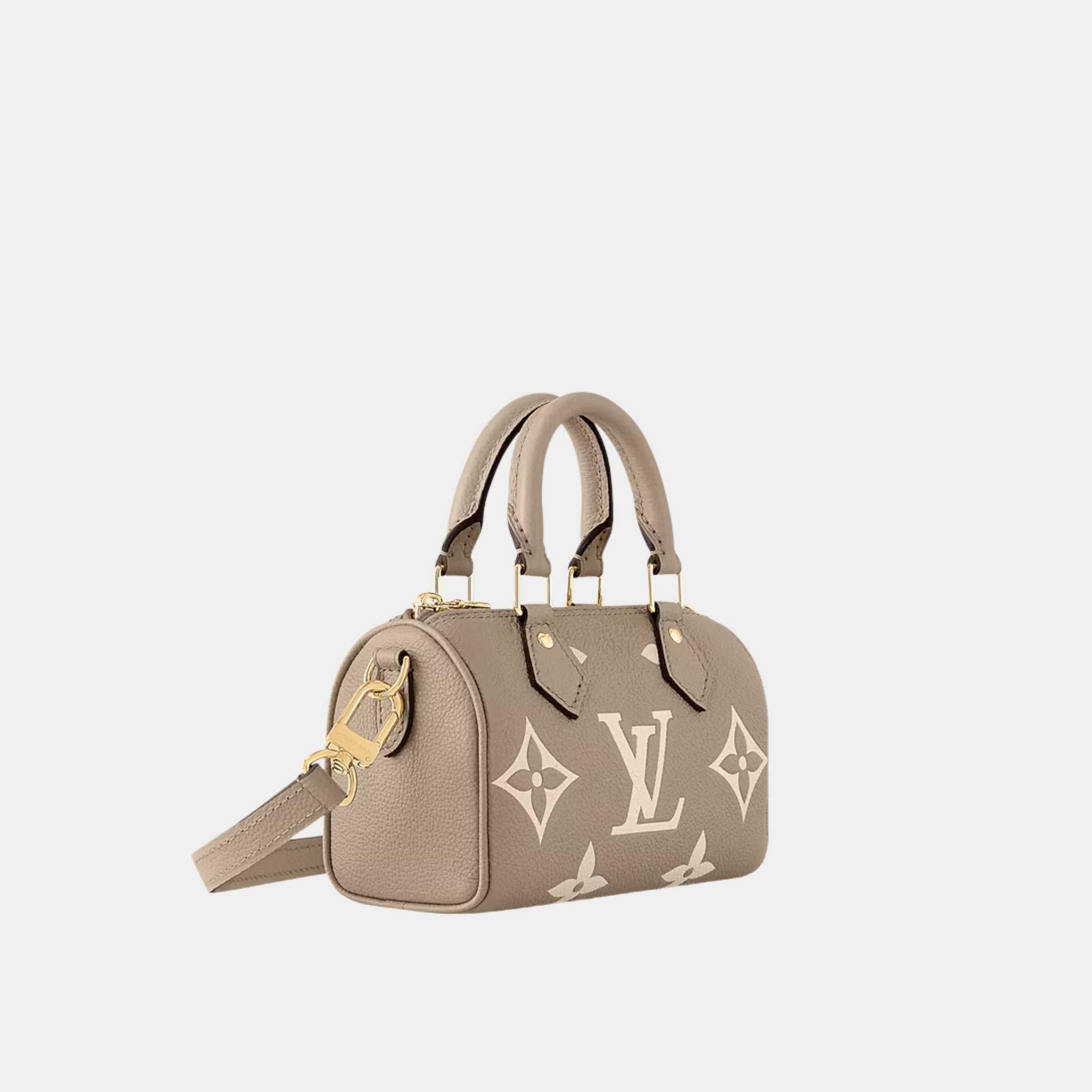 Nano Speedy Two-Tone Monogram Empreinte