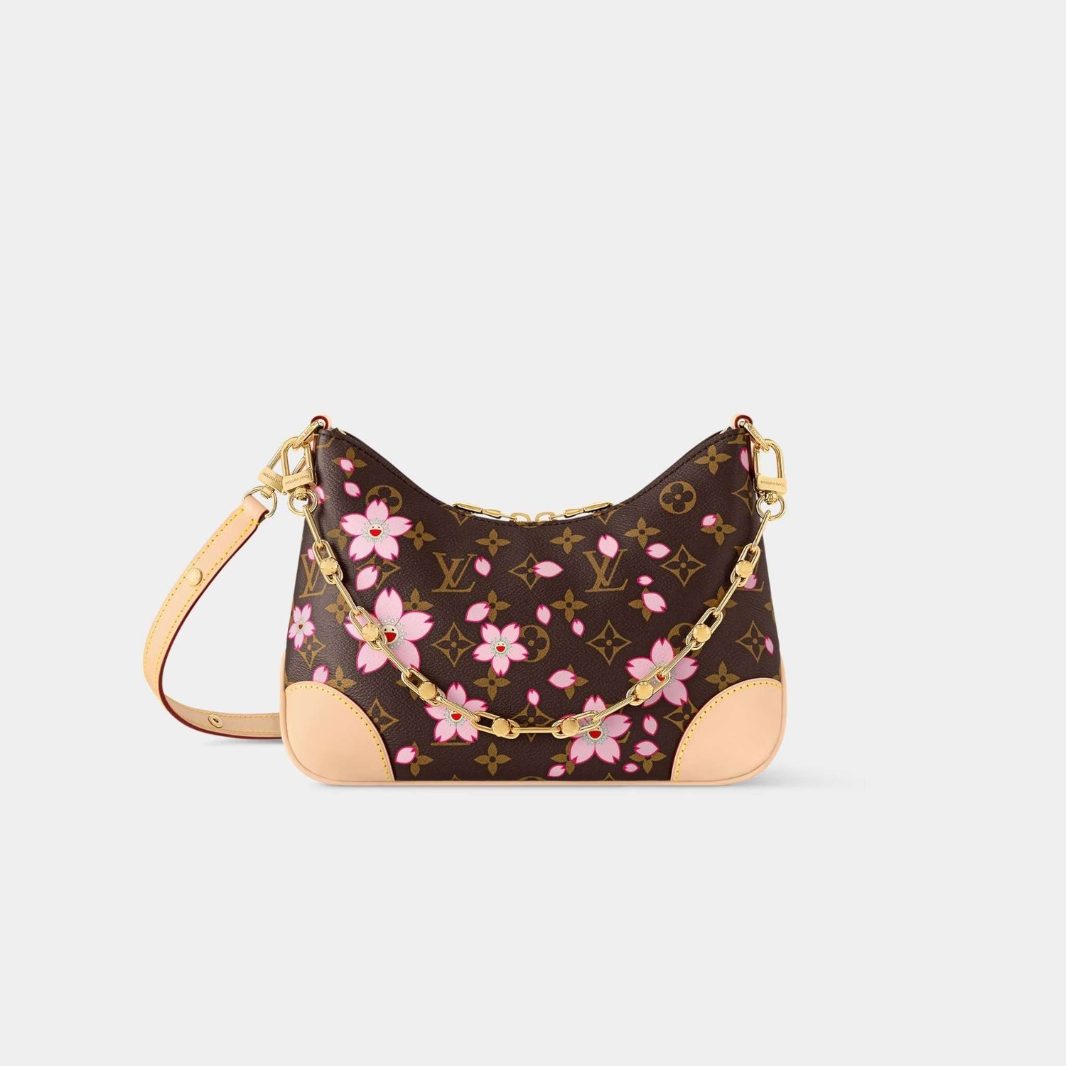 LV x TM Boulogne Monogram Canvas Handbag