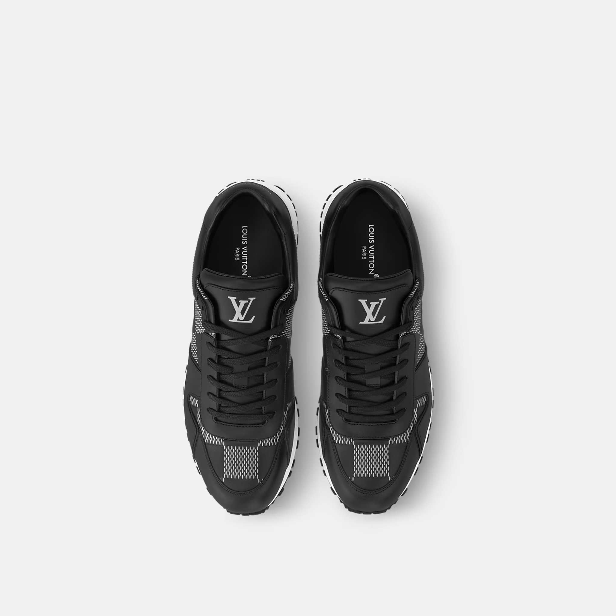 Louis Vuitton Run Away Sneaker Damier pattern