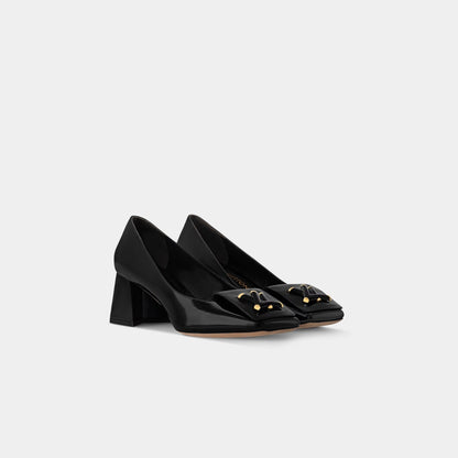 Shake Pump Patent Calf Leather