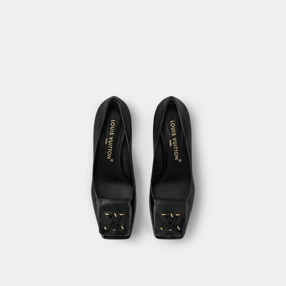 Shake Pump Patent Calf Leather