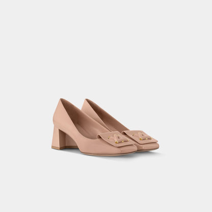 Shake Pump Patent Calf Leather