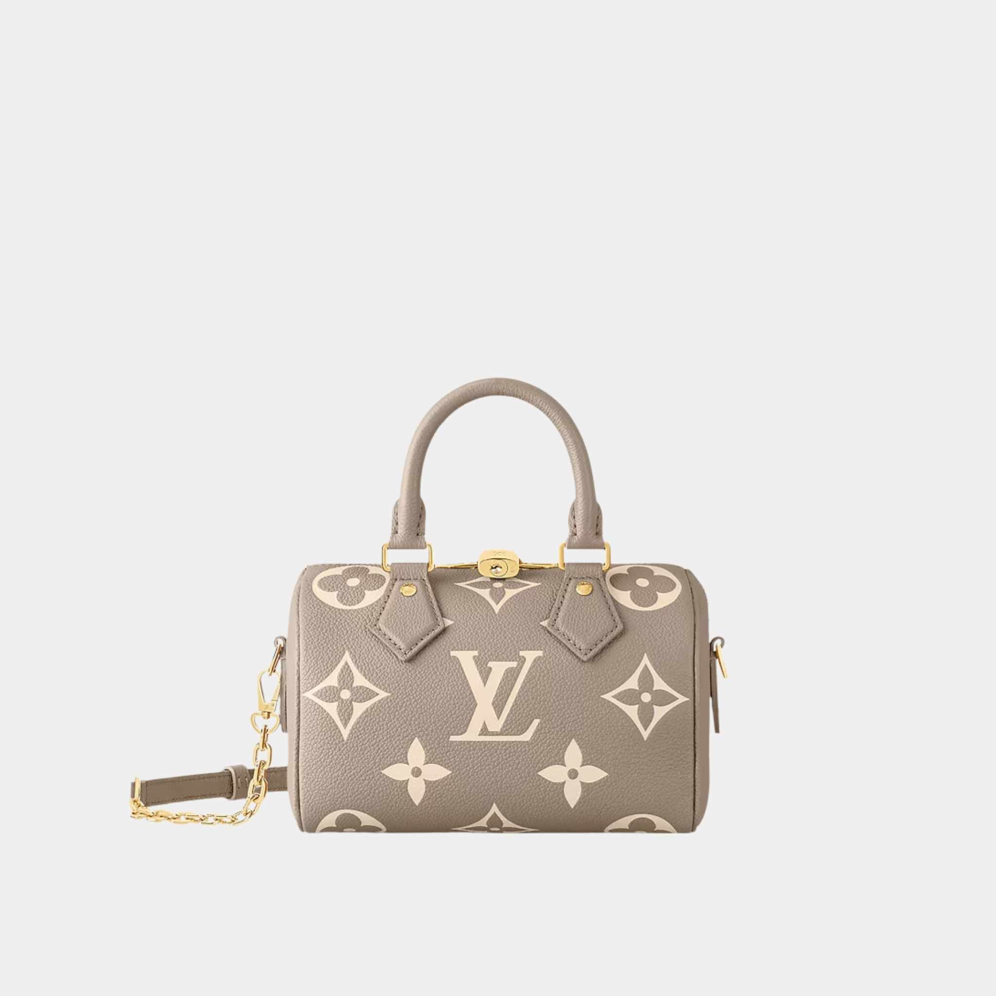 Speedy Bandouliere 20 Two-Tone Monogram Empreinte
