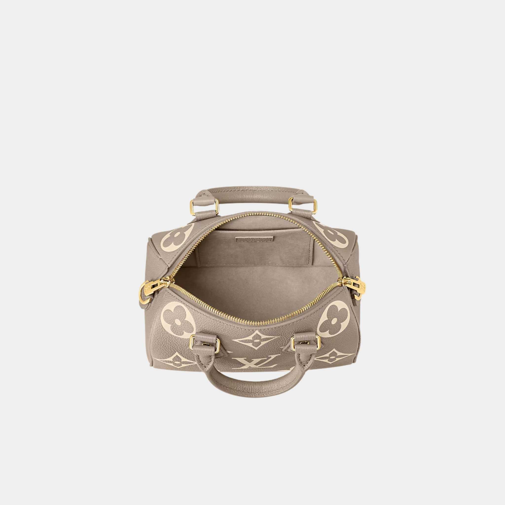 Speedy Bandouliere 20 Two-Tone Monogram Empreinte