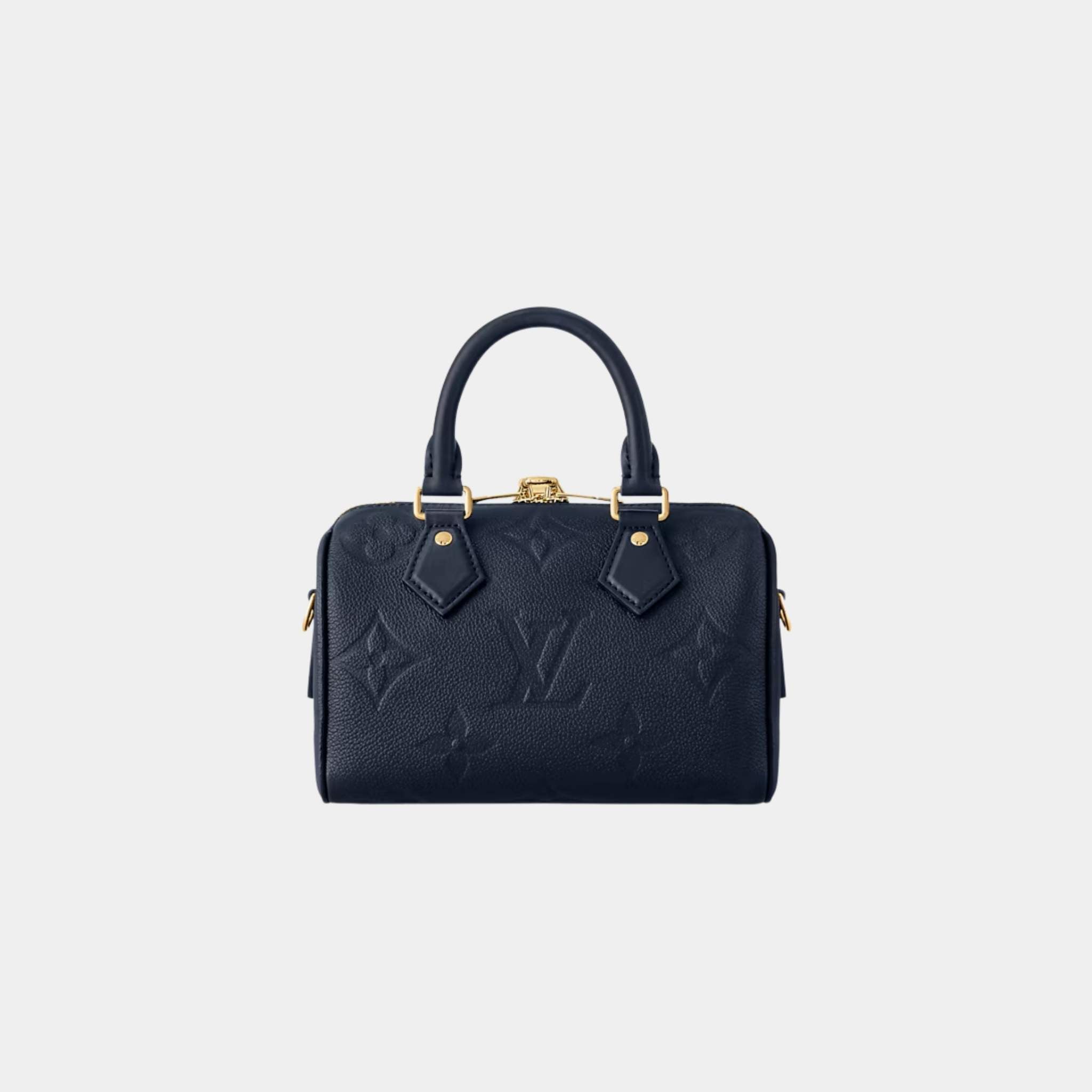 Speedy Bandouliere 20 Monogram Empreinte Leather