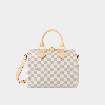 Speedy Bandouliere 25 Damier Azur