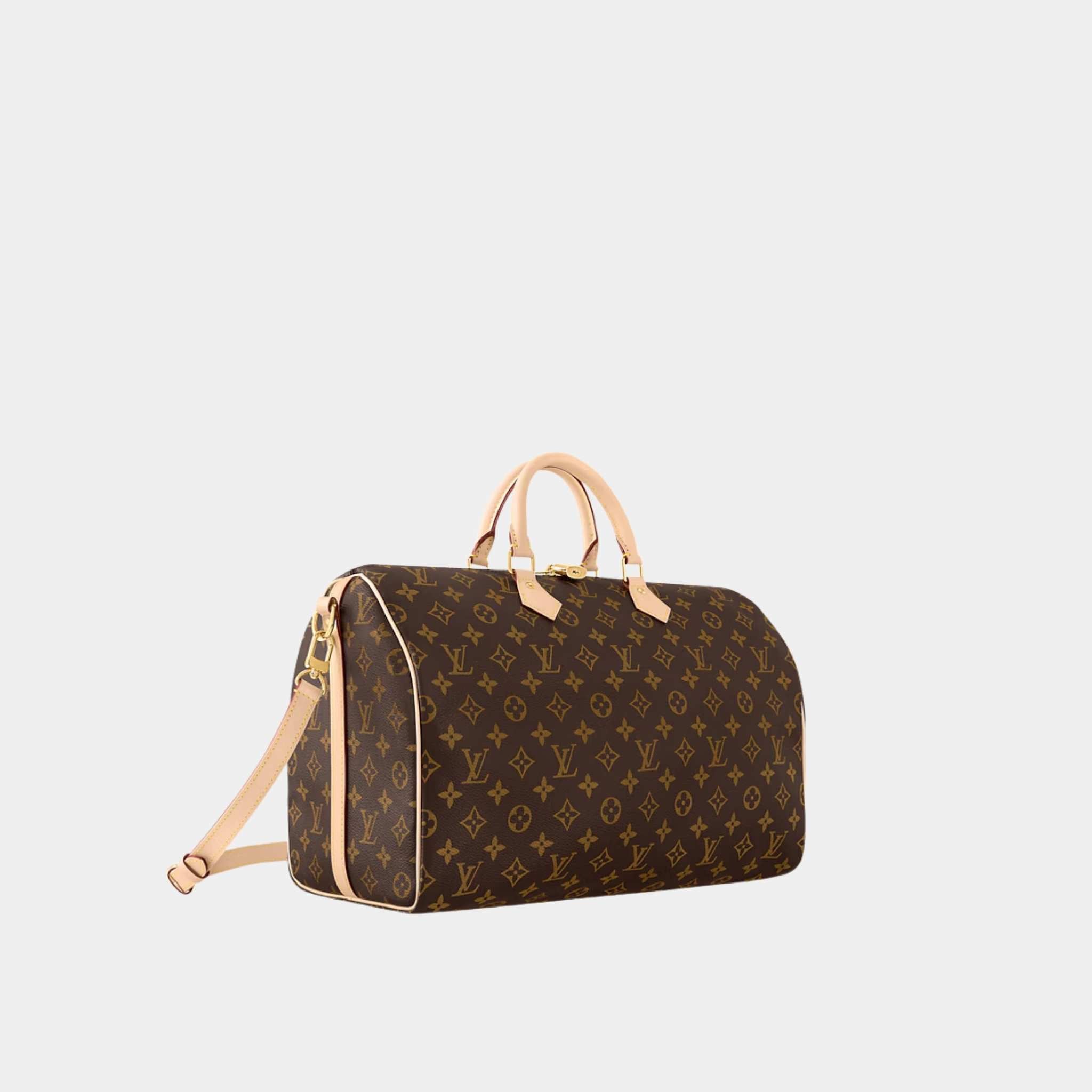 Speedy Bandouliere 40 Monogram Canvas
