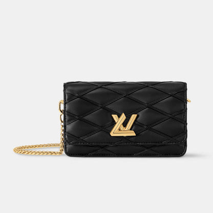 Wallet On Chain GO-14 Black Handbag