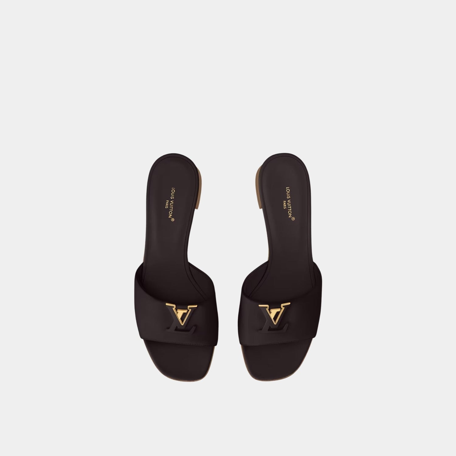 LV Capri Mule Plain Calf Leather