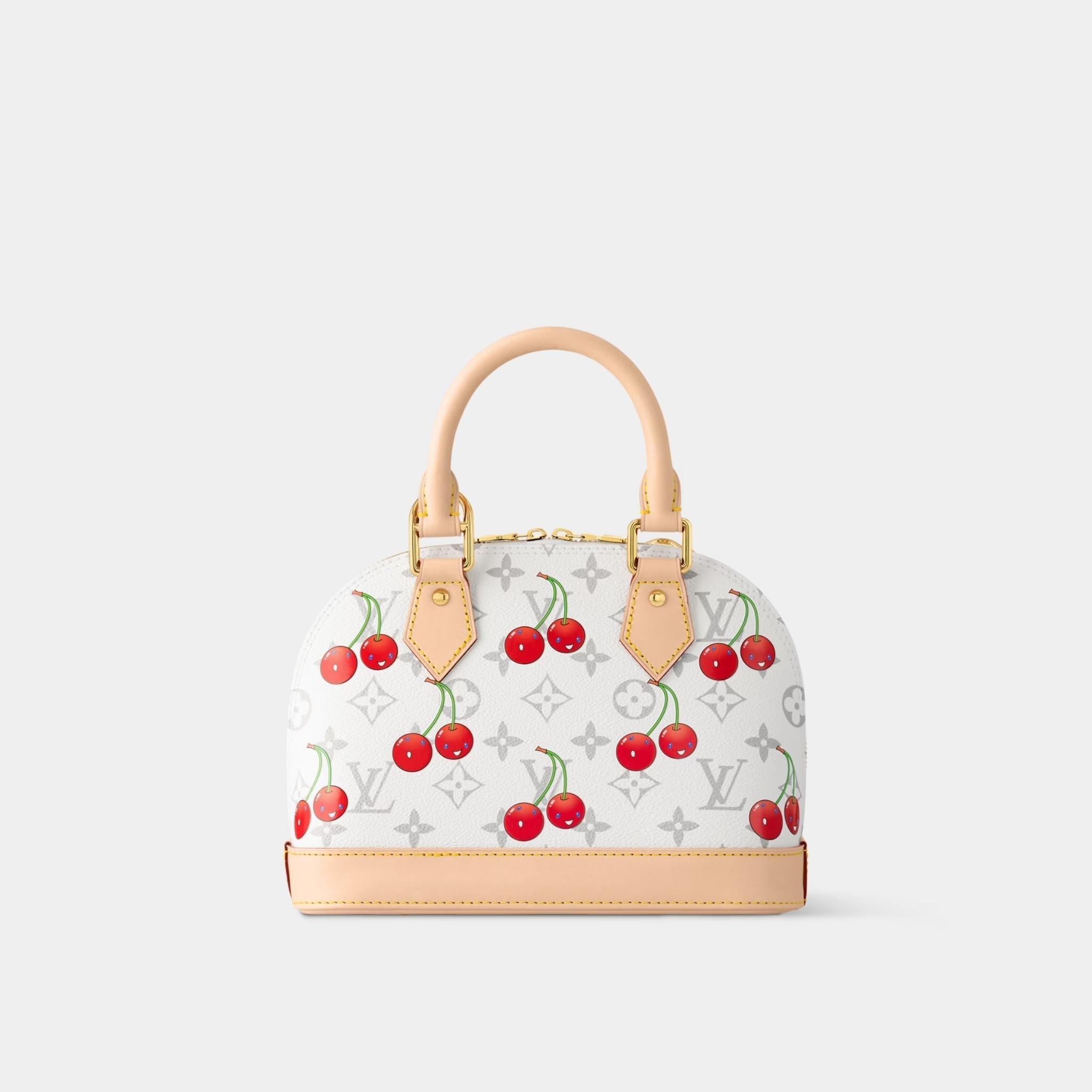 LV x TM Alma BB Bag Colorful Cherry Motif