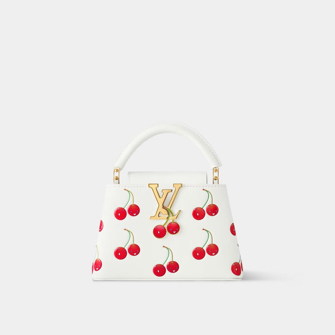 LV x TM Capucines Mini Bag Cherries Embossed