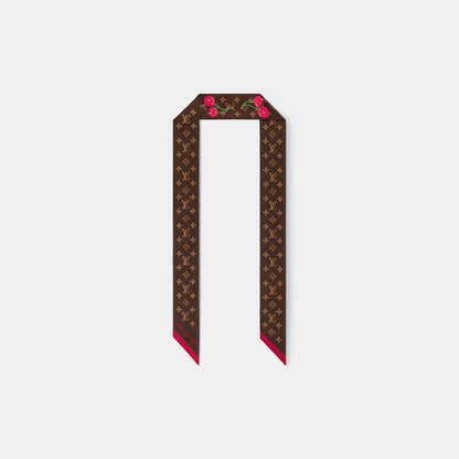 LV x TM Cherry Brown Monogram Headband