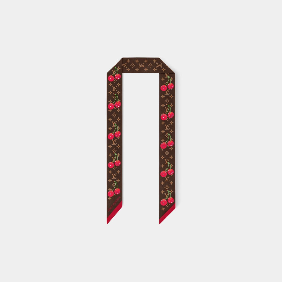 LV x TM Cherry Brown Monogram Headband