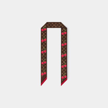 LV x TM Cherry Brown Monogram Headband