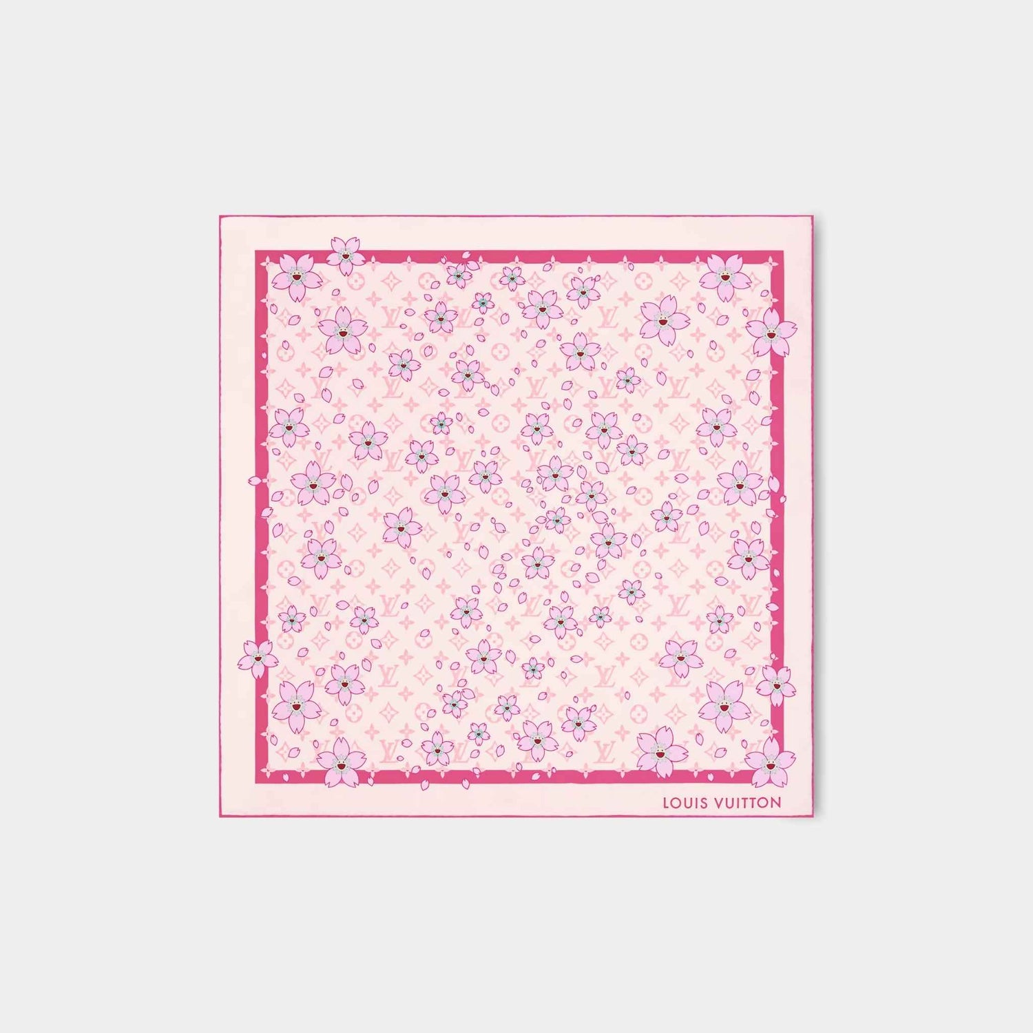 LV x TM Monogram Cherry Blossom Square 70