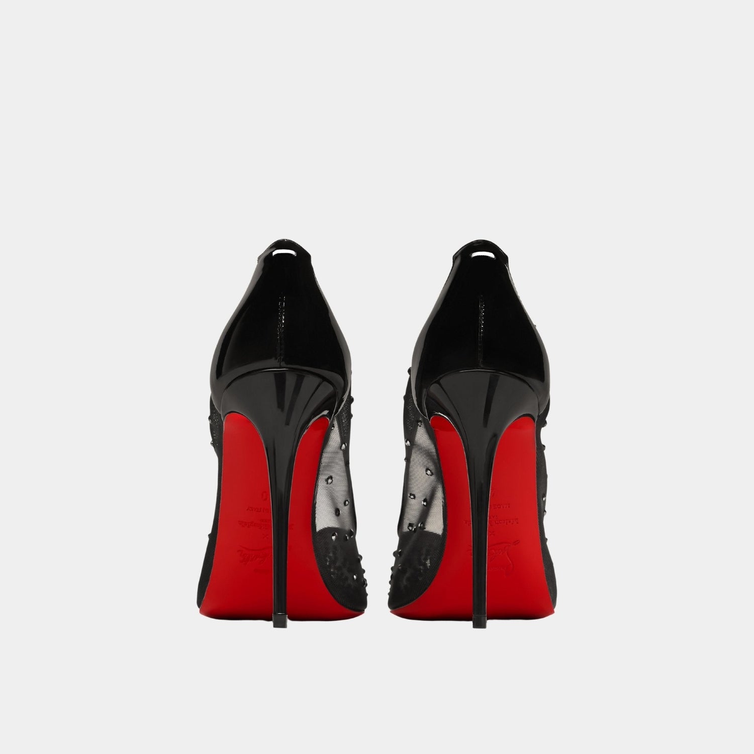 Bridiela Una Strass Pump Mesh with Calf Leather