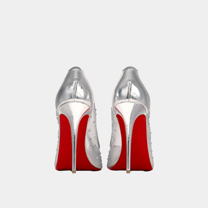 Bridiela Una Strass Pump Mesh with Calf Leather