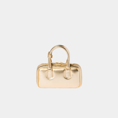 Arcadie Laminated Nappa Leather Mini Bag