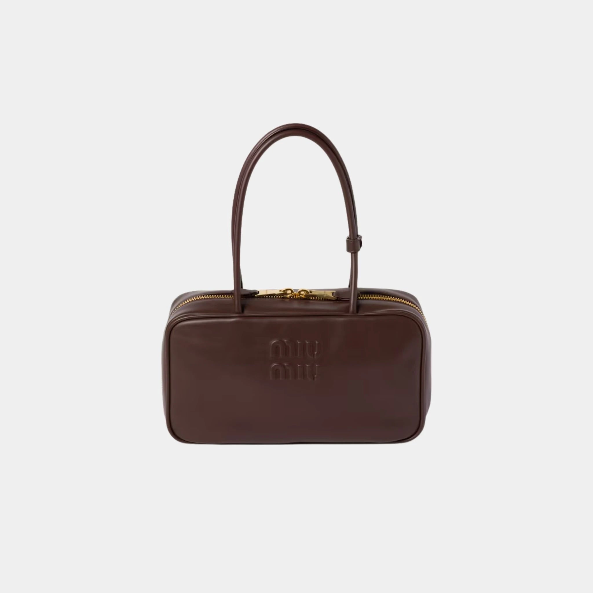 Beau Leather Top-handle Medium Bag