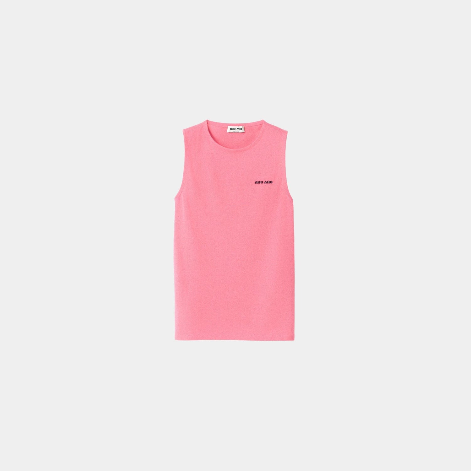 Cashmere and Silk Crew-neck Knit Top