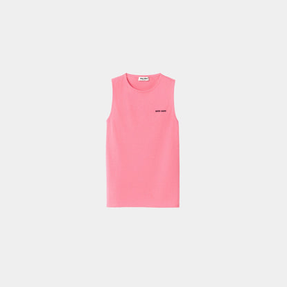 Cashmere and Silk Crew-neck Knit Top