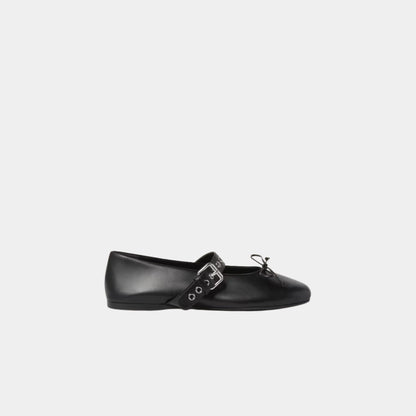 Leather Ballerinas