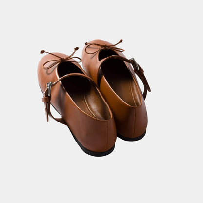 Leather Ballerinas