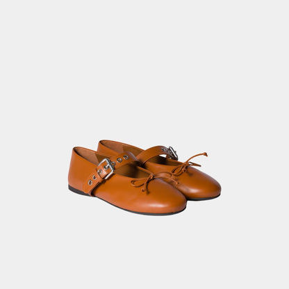 Leather Ballerinas