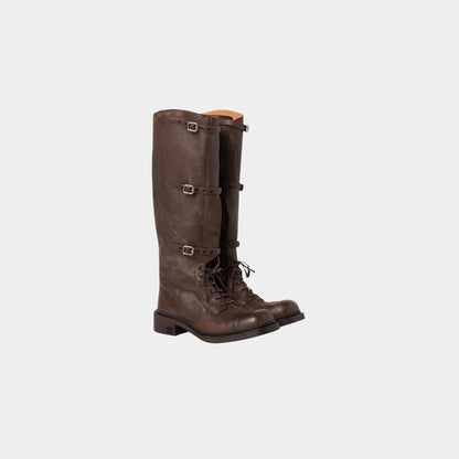 Leather Boots The Runway