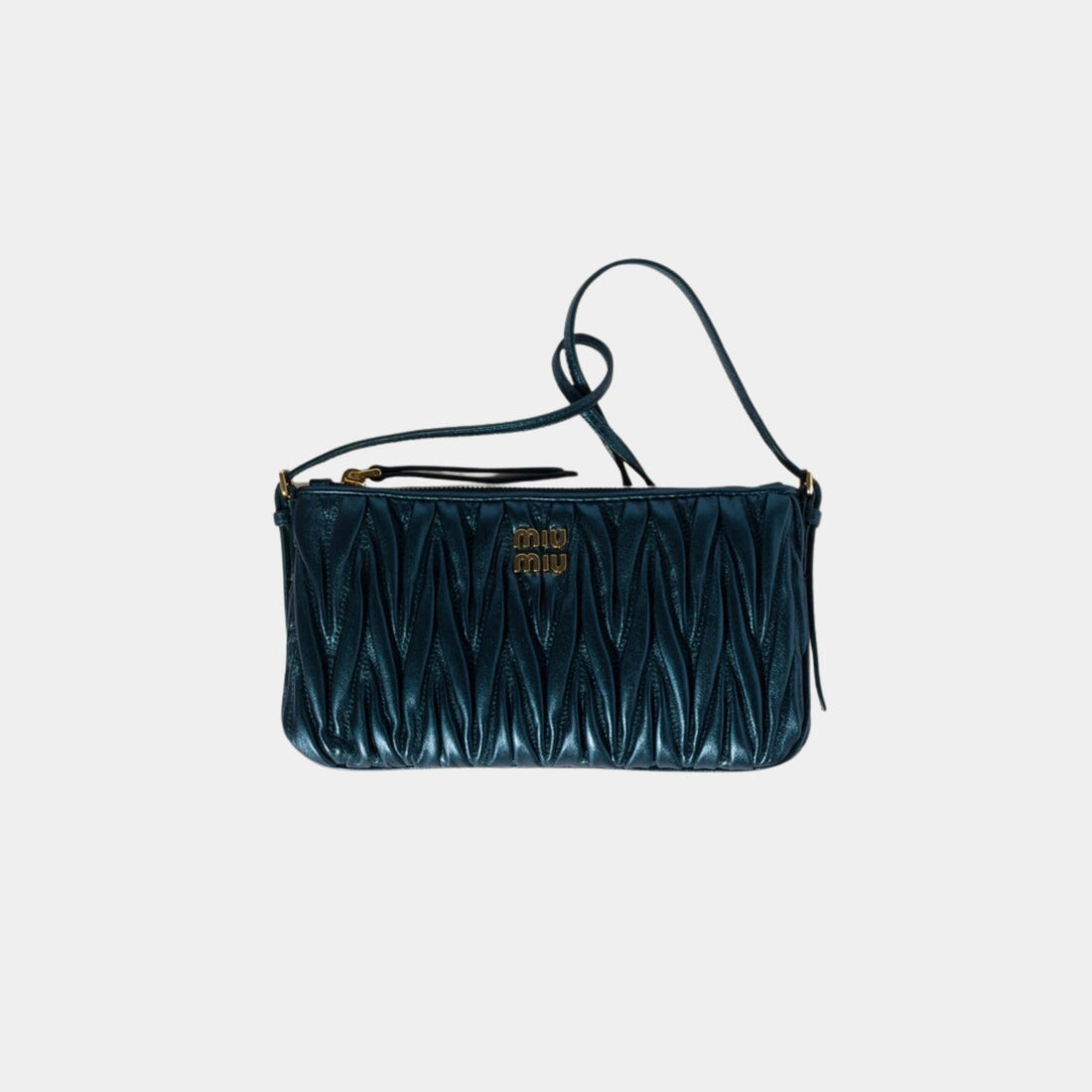 Matelasse Nappa Leather Mini Pouch